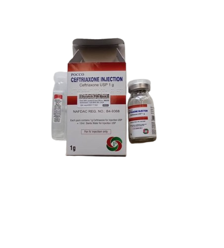 Ceftriaxone inj / im