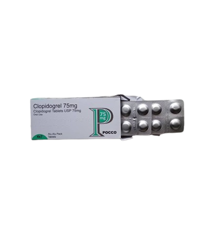 Clopidogrel 75 mg.